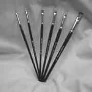 Brushes  (Short Handle Angle Point)