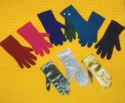 Gloves Colored Nylon Gloves