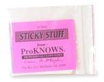 Proknows Sticky Stuff